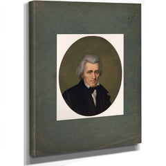 Andrew Jackson 19th Century — Stretched Canvas Print | Bella Frye