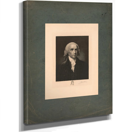James Madison 1911 — Stretched Canvas Print | Bella Frye