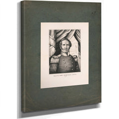 Major General Winfield Scott 1847 — Stretched Canvas Print | Bella Frye
