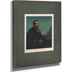 Abraham Lincoln 1921 — Stretched Canvas Print | Bella Frye
