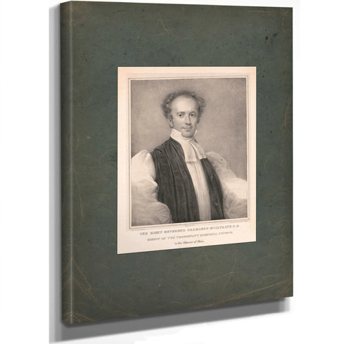 The Right Reverend Charles P Mcilvaine Dd Bishop of the Protestant Episcopal Church in the Diocese of Ohio 19th Century — Str
