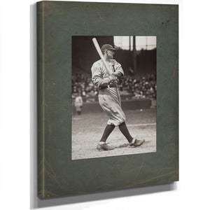 Ty Cobb Paul Thompson Cropped — Stretched Canvas Print | Bella Frye