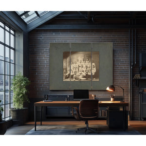 Boston Americans Team Picture — Framed Wall Art Room View | Bella Frye