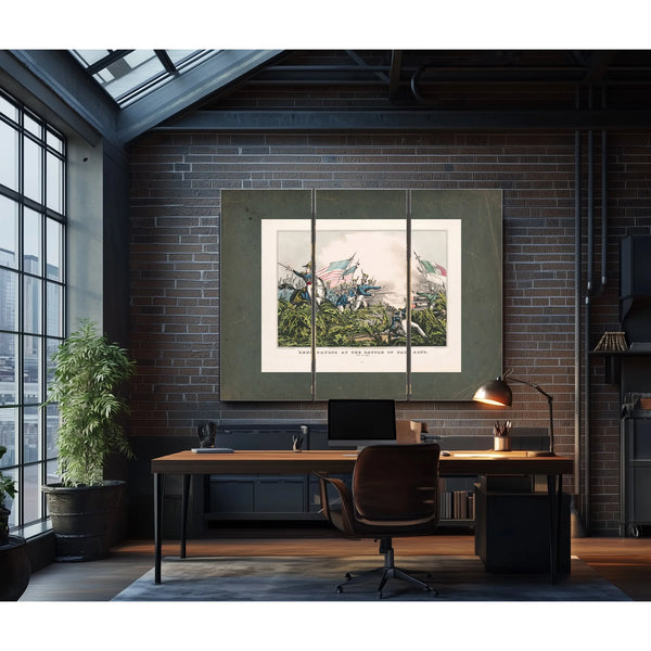 General Taylor at the Battle of Palo Alto May 8th 1846 1846 — Framed Wall Art Room View | Bella Frye