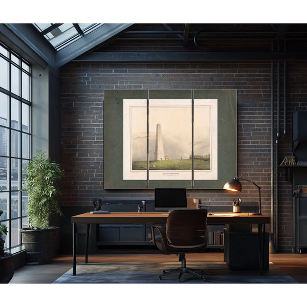 Groton Monument 19th Century — Framed Wall Art Room View | Bella Frye
