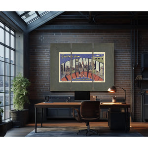 Kentucky Louisville — Framed Wall Art Room View | Bella Frye