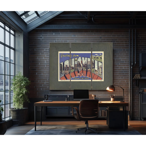 Kentucky Louisville — Framed Wall Art Room View | Bella Frye