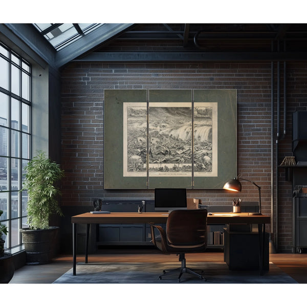 Galvestons Awful Calamity Gulf Tidal Wave September 8th 19 19 — Framed Wall Art Room View | Bella Frye