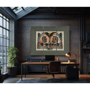 for President James G Blaine for Vice President John a Logan 1884 — Framed Wall Art Room View | Bella Frye