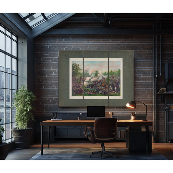 Battle of Atlantadeath of General James B Mcphersonjuly 22d 1864army of the — Framed Wall Art Room View | Bella Frye