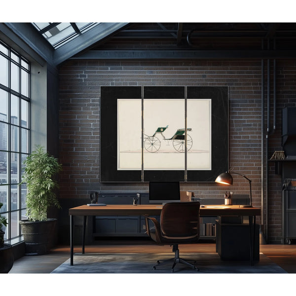 Design for Phaeton (unnumbered) — Framed Wall Art Room View | Bella Frye