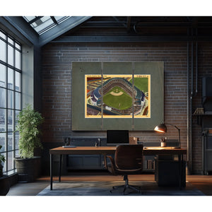 Yankee Stadium New York City D7a3 — Framed Wall Art Room View | Bella Frye