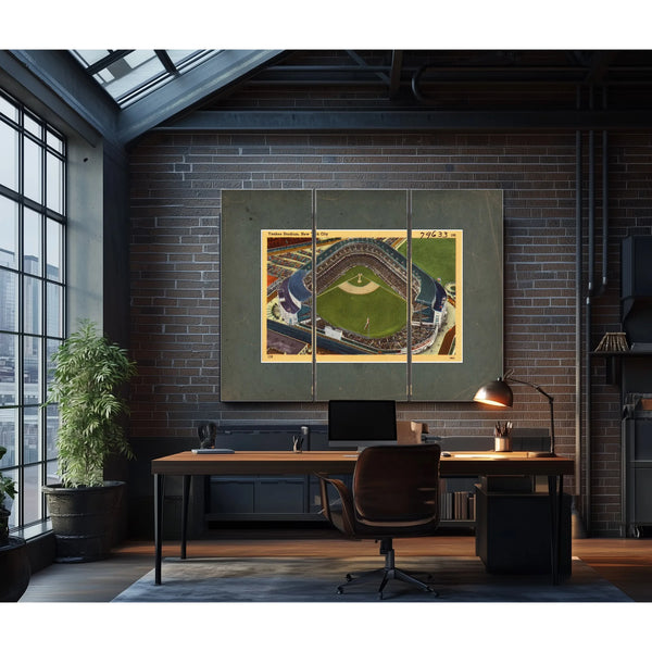Yankee Stadium New York City D7a3 — Framed Wall Art Room View | Bella Frye