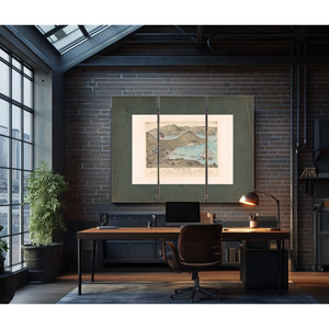 a View of Yerba Buena San Francisco on July 9 1846 1933 — Framed Wall Art Room View | Bella Frye