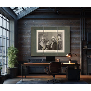 George Washington at Mt Vernon 1889 — Framed Wall Art Room View | Bella Frye