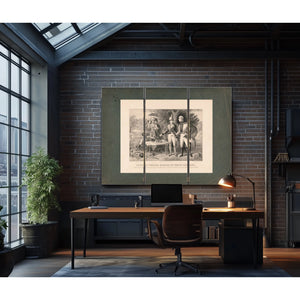 General Francis Marion of South Carolina 1876 — Framed Wall Art Room View | Bella Frye