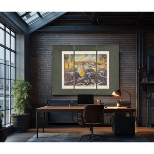 Last Charge and Capture of Port Arthur 19th Century — Framed Wall Art Room View | Bella Frye
