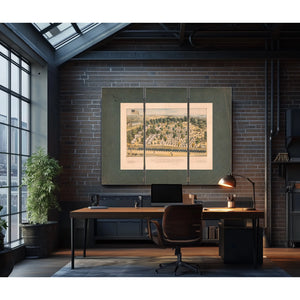 Camp Patterson Park Baltimore Md 11th Regt New York Volunteers Col Dc Littl — Framed Wall Art Room View | Bella Frye