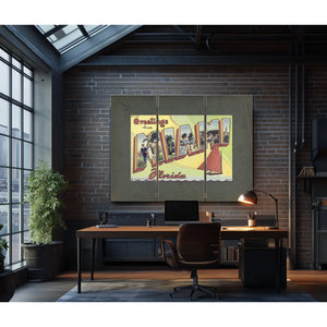 Florida Miami — Framed Wall Art Room View | Bella Frye