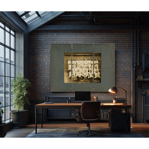 Detroit Tigers Champions of the American League in — Framed Wall Art Room View | Bella Frye