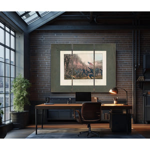 Battle of Mill Spring Ky Jan 19th 1862 1862 — Framed Wall Art Room View | Bella Frye