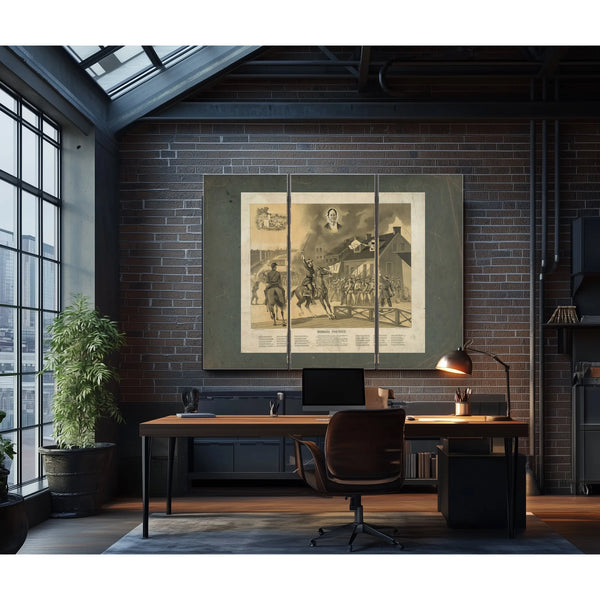 Barbara Frietchie 1896 — Framed Wall Art Room View | Bella Frye