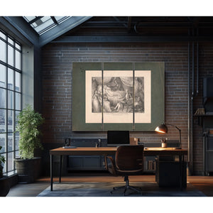 Death of Washington Dec 14 Ad 1799 1841 — Framed Wall Art Room View | Bella Frye