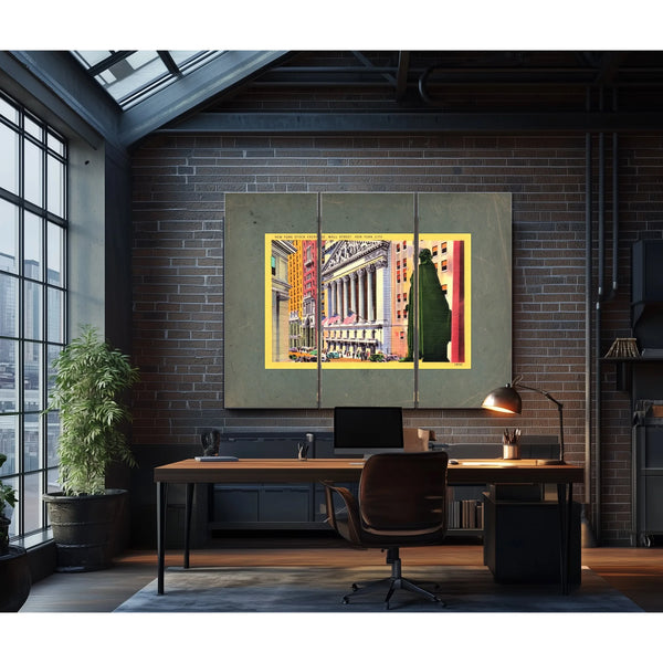 The Temple of Fortune Wall Streets Gilded Altar — Framed Wall Art Room View | Bella Frye