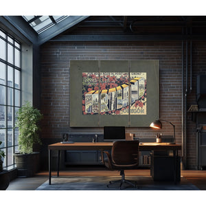 Oregon Portland — Framed Wall Art Room View | Bella Frye