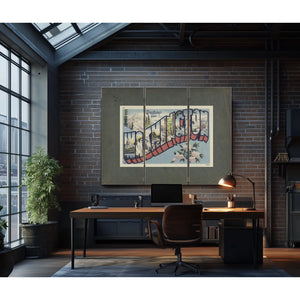 Washington — Framed Wall Art Room View | Bella Frye