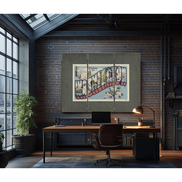 Washington — Framed Wall Art Room View | Bella Frye