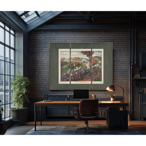 Battle of Missionary Ridge Fought November 23 25 1863 1886 — Framed Wall Art Room View | Bella Frye