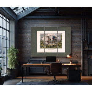 Death of Colonel John J Hardin of the 1st Regiment Illinois Volunteers 1847 — Framed Wall Art Room View | Bella Frye