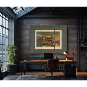 Electrical Building Worlds Columbian Exposition 1892 — Framed Wall Art Room View | Bella Frye