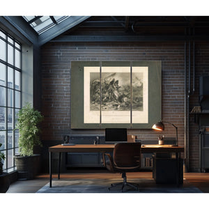Death of Pakenham at the Battle of New Orleans 186 — Framed Wall Art Room View | Bella Frye