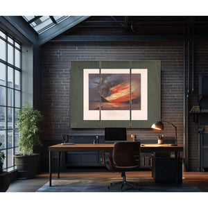 Fate of the Rebel Flag 1861 — Framed Wall Art Room View | Bella Frye