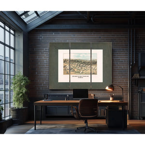 Camp Andrew 17th Rgt Mass V Stewarts Grove Baltimore Md 1861 — Framed Wall Art Room View | Bella Frye