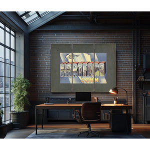 Connecticut Hartford — Framed Wall Art Room View | Bella Frye