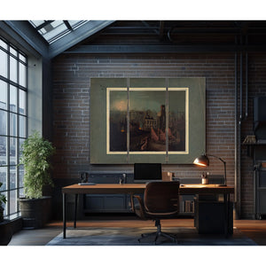 Chicago 1871 1871 — Framed Wall Art Room View | Bella Frye