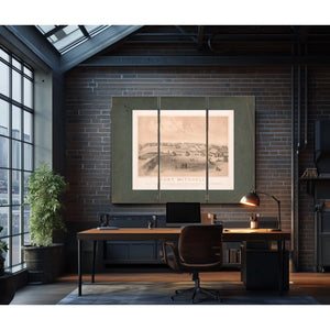 Fort Mitchell 19th Century — Framed Wall Art Room View | Bella Frye