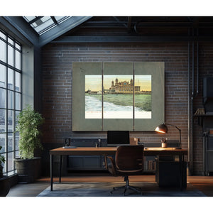 The Gateway of Forgotten Names — Framed Wall Art Room View | Bella Frye