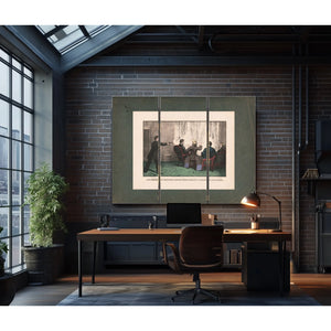 Assassination of President Lincoln Fords Theatre Washington April 14 1865 18 — Framed Wall Art Room View | Bella Frye