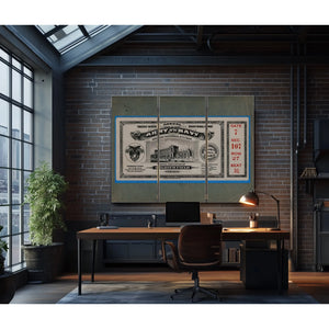 Ticket to the 1926 Army Navy Game 2 Front — Framed Wall Art Room View | Bella Frye