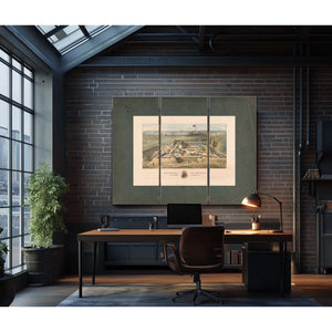 Fort Marshall Baltimore Md Fifth Regiment Artillery Nyv 1862 — Framed Wall Art Room View | Bella Frye