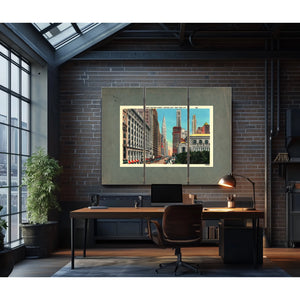 42nd Street — Framed Wall Art Room View | Bella Frye