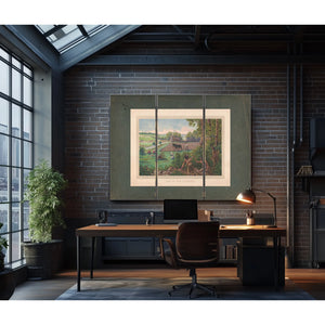 Life of Our Pioneers 1915 — Framed Wall Art Room View | Bella Frye
