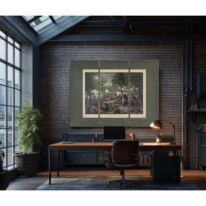 Battle of Chancellorsville 189 — Framed Wall Art Room View | Bella Frye