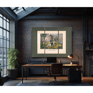 Death of Lieut Col Henry Clay Jr of the Second Regiment Kentucky Volunteers — Framed Wall Art Room View | Bella Frye