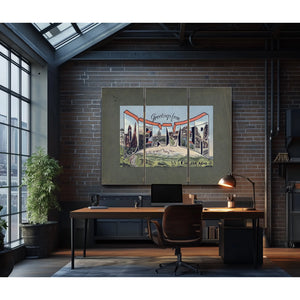 Colorado Denver — Framed Wall Art Room View | Bella Frye