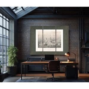 Baltimore Bearing the Body of Ericsson New York Harbor Aug 3th 189 1891 — Framed Wall Art Room View | Bella Frye